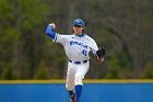 Baseball vs Babson  Wheaton College Baseball vs Babson during NEWMAC Championship Tournament. - (Photo by Keith Nordstrom) : Wheaton, baseball, NEWMAC